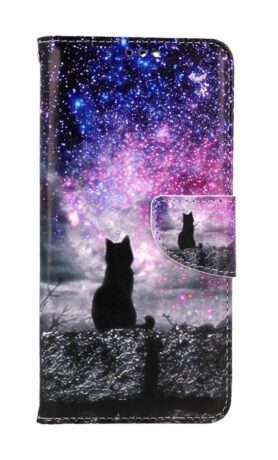 TopQ Pouzdro Motorola Moto G84 5G knížkové Hvězdná obloha 121350