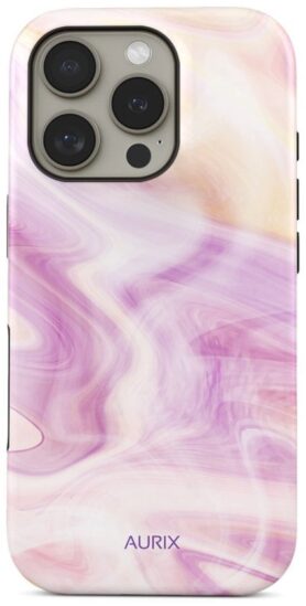 TopQ Kryt AURIX MagSafe iPhone 16 Pro Max Pinky Wave 133564