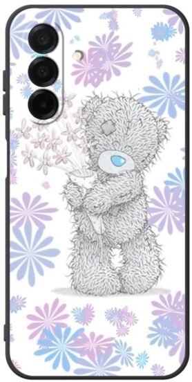 TopQ Kryt Samsung A26 5G Floral Teddy 138336