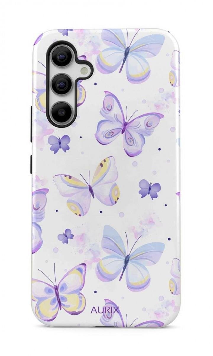 TopQ AURIX Samsung A54 5G pevný Butterflies 126888