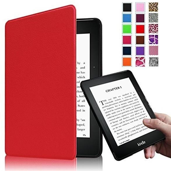 Durable Lock KV02 červené - pouzdro pro Amazon Kindle Voyage