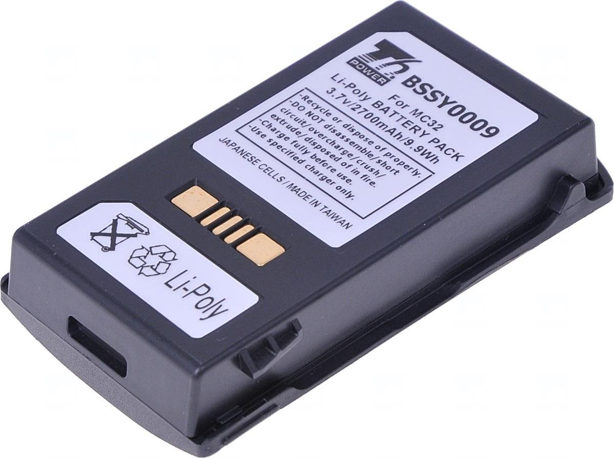 T6 Power pro čtečku čárových kódů Zebra BTRY-MC32-01-01, Li-Poly, 2700 mAh (9,9 Wh), 3,7 V