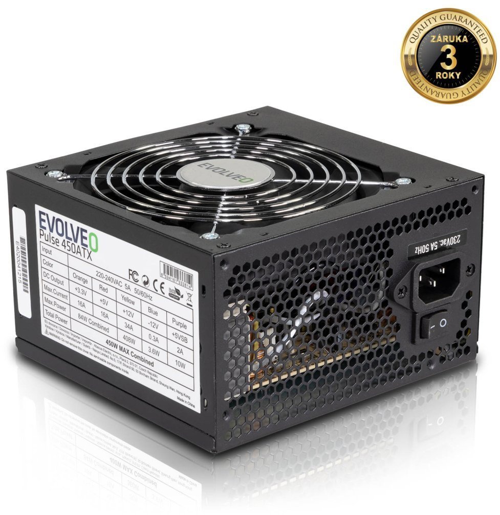 EVOLVEO Pulse 450W černý