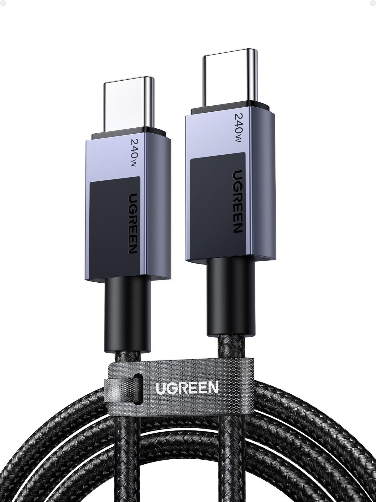 UGREEN Type C 2.0 Male To Type C 2.0 Male Charging&Data Cable(240W Max) 1m