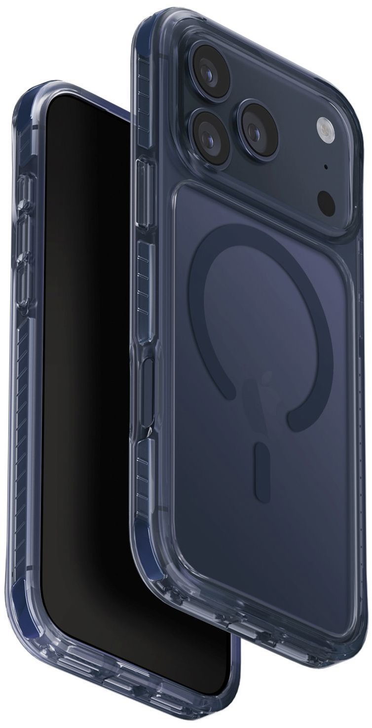UNIQ Combat MagClick charging na iPhone 17 Pro Max, Navy blue