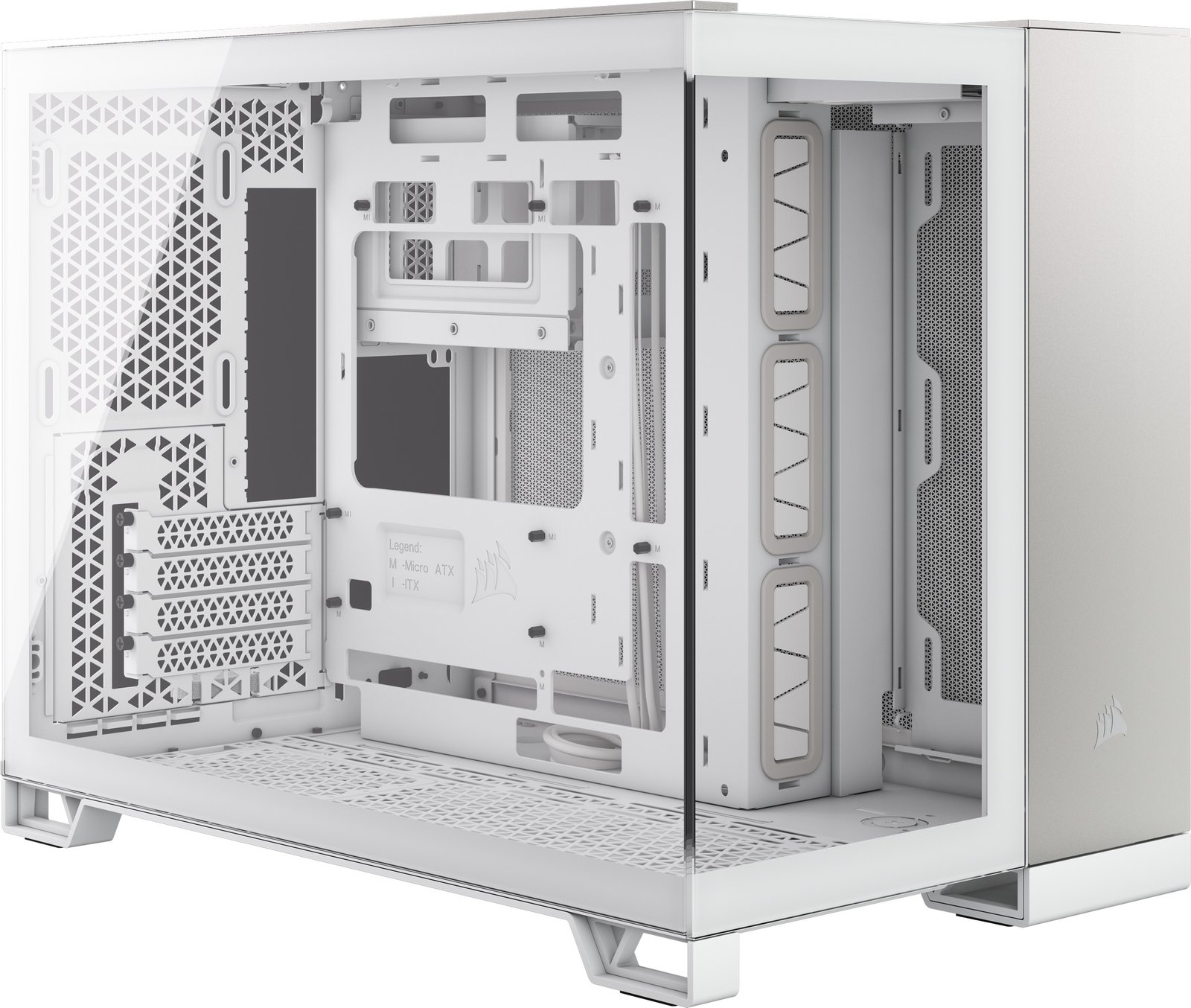 Corsair 2500X White/Satin Gray Aluminum
