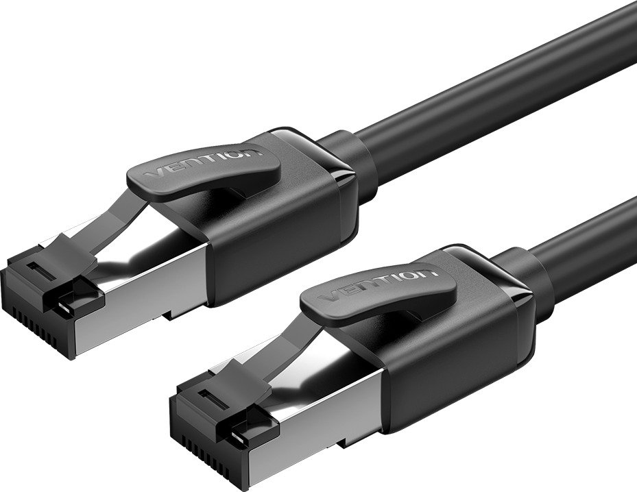 Vention LSZH Cat.8 SFTP Ethernet Patch Cable 0.5M Black
