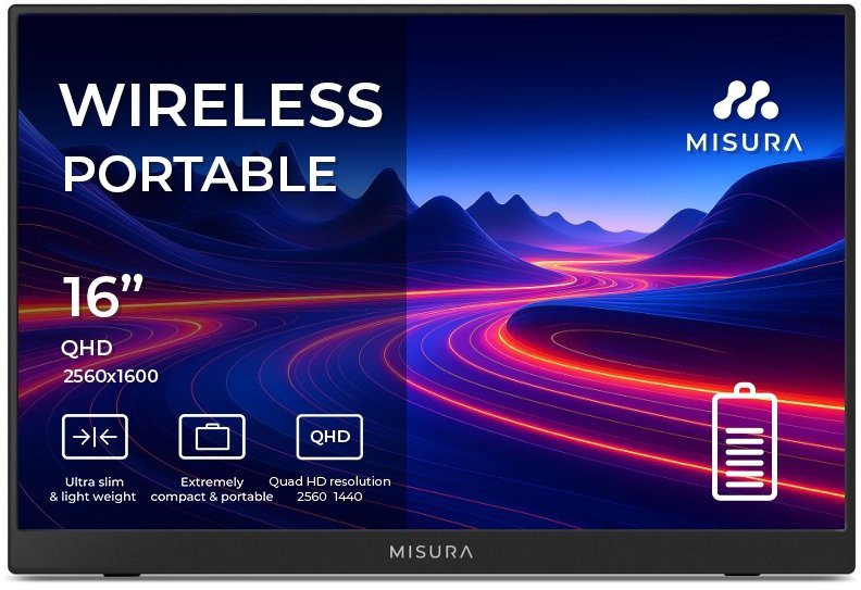 16" MISURA P160QHB WiFi
