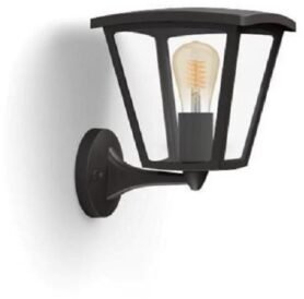 Philips Hue Inara White E27 venkovní nástěnná lucerna, černá