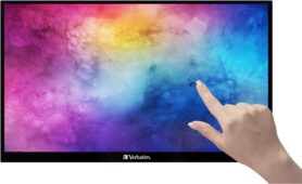 15,6" VERBATIM PMT-15 ALU FRAME TOUCH