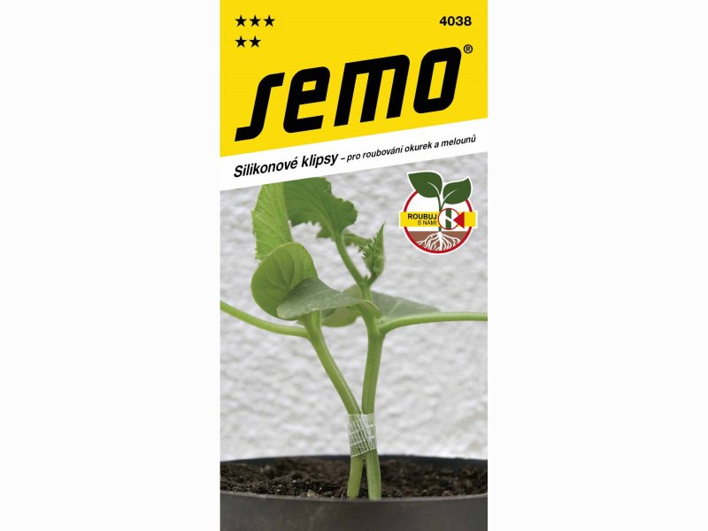 AgroBio Klipsy pro roubování okurek a melounů (silikon)