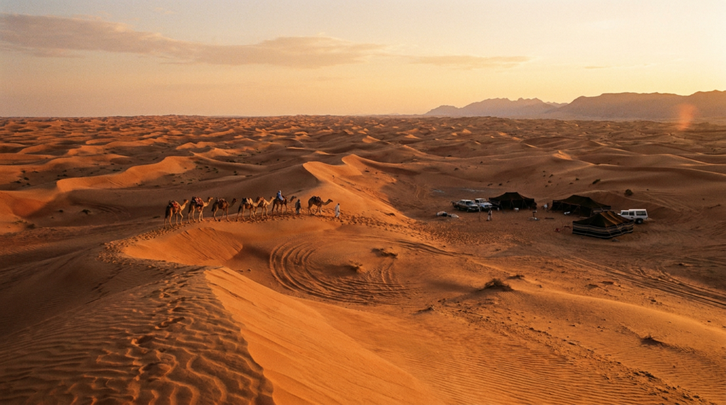Wahiba Sands v Ománu