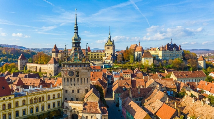 Sighișoara – Středověké rumunské město Drákuly