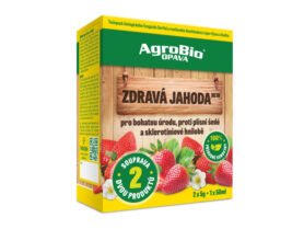 AgroBio Zdravá jahoda NEW - souprava 2x5 g + 1x50 ml