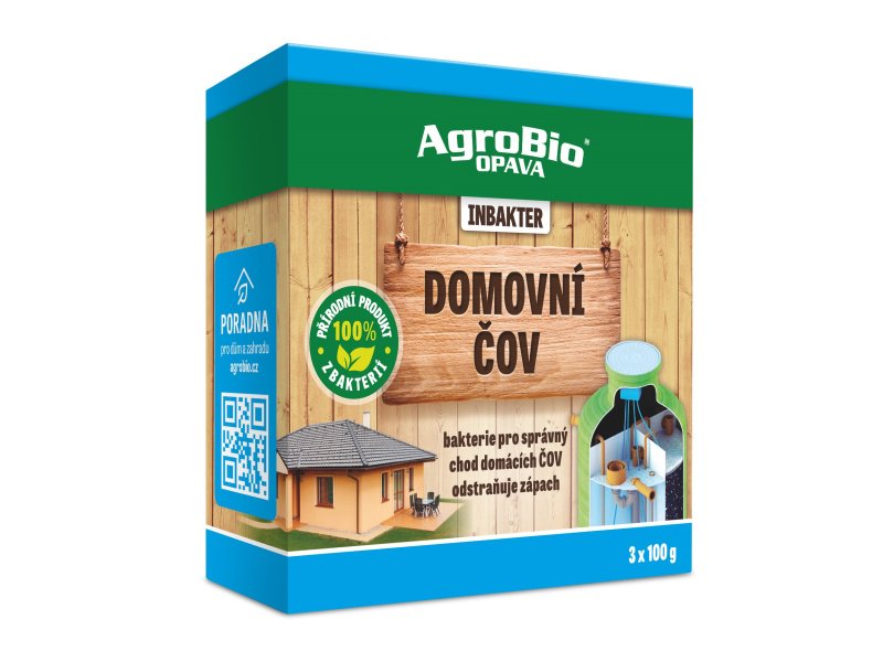 AgroBio INBAKTER Domovní ČOV 3x100 g