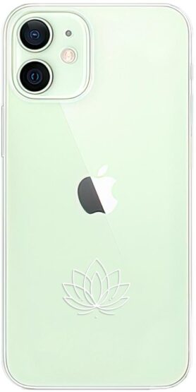 iSaprio čiré pouzdro - Lotos - iPhone 12 mini