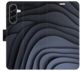 iSaprio Flip pouzdro Dark Waves pro Samsung Galaxy A26