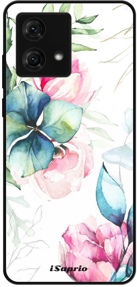 iSaprio Lesklé pouzdro Flower Art 01 - Motorola Moto G84