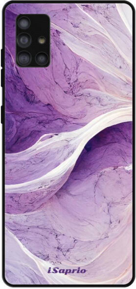 iSaprio Lesklé pouzdro Purple Paint 10 - Samsung Galaxy A51