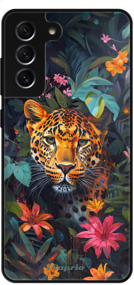 iSaprio Lesklé pouzdro Flower Jaguar - Samsung Galaxy S21 FE 5G