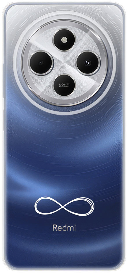 iSaprio Čirý kryt Infinity pro Xiaomi Redmi 14C / Poco C75