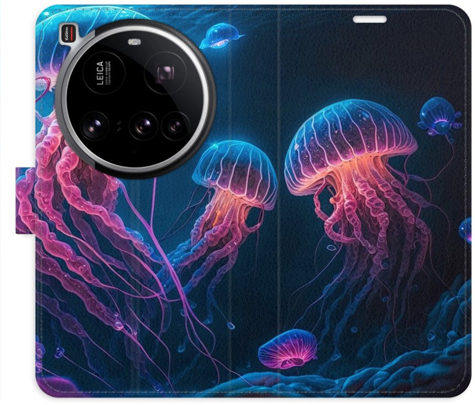iSaprio Flip pouzdro Jellyfish pro Xiaomi 15 Ultra