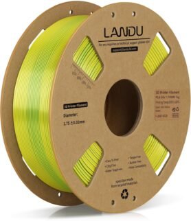Landu PLA Silk Dual Color Yellow-green 1kg