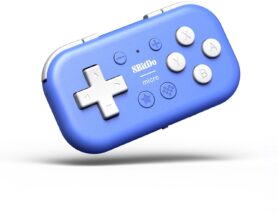 8BitDo Micro Bluetooth Gamepad - Blue - Nintendo Switch