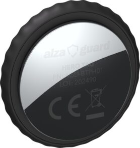 AlzaGuard Premium Hero Tag with FindMy černý