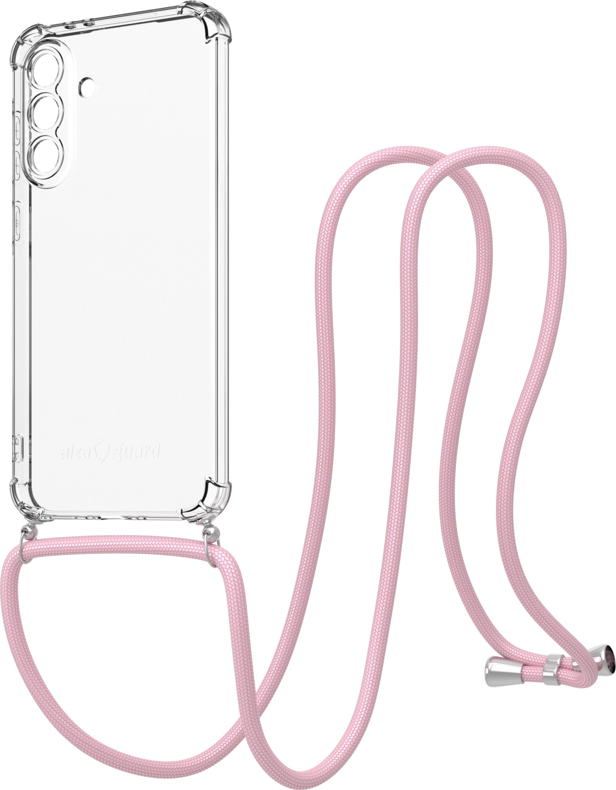 AlzaGuard Luxe Lanyard Case pro Samsung Galaxy A56 růžový