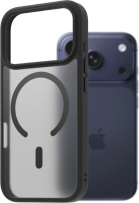 AlzaGuard Matte Case Compatible with MagSafe pro iPhone 17 Pro černý