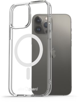 AlzaGuard Crystal Clear TPU Case Compatible with Magsafe pro iPhone 13 Pro Max