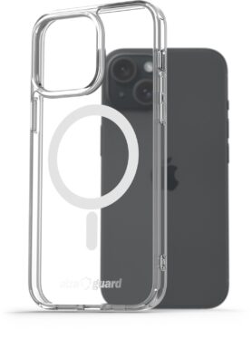 AlzaGuard Crystal Clear TPU Case Compatible with Magsafe pro iPhone 15