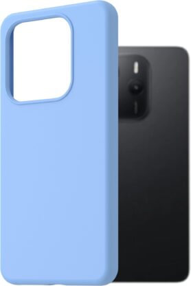 AlzaGuard Premium Silicone Case pro Xiaomi Redmi Note 14 4G světle modrý