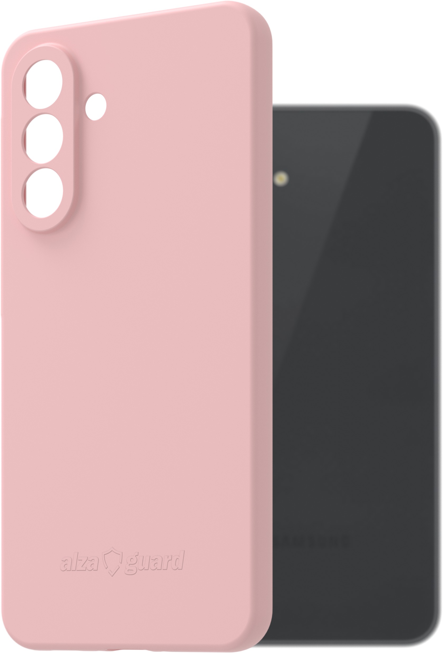 AlzaGuard Matte TPU Case pro Samsung Galaxy A36 růžový