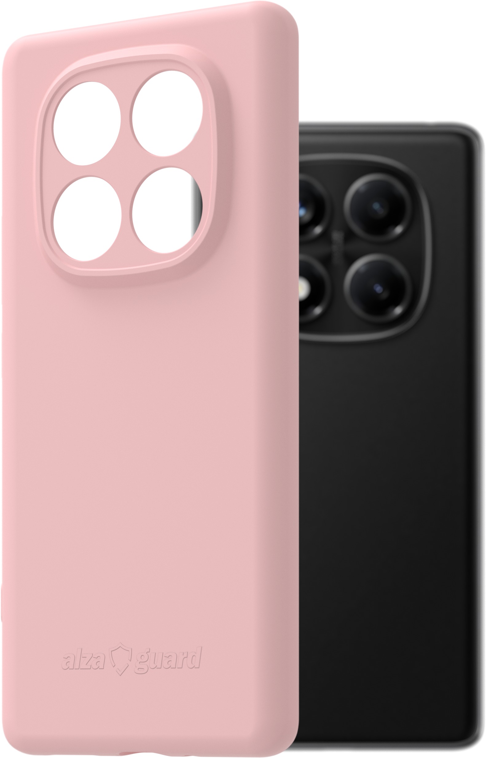 AlzaGuard Matte TPU Case pro Xiaomi Redmi Note 14 Pro 5G růžový