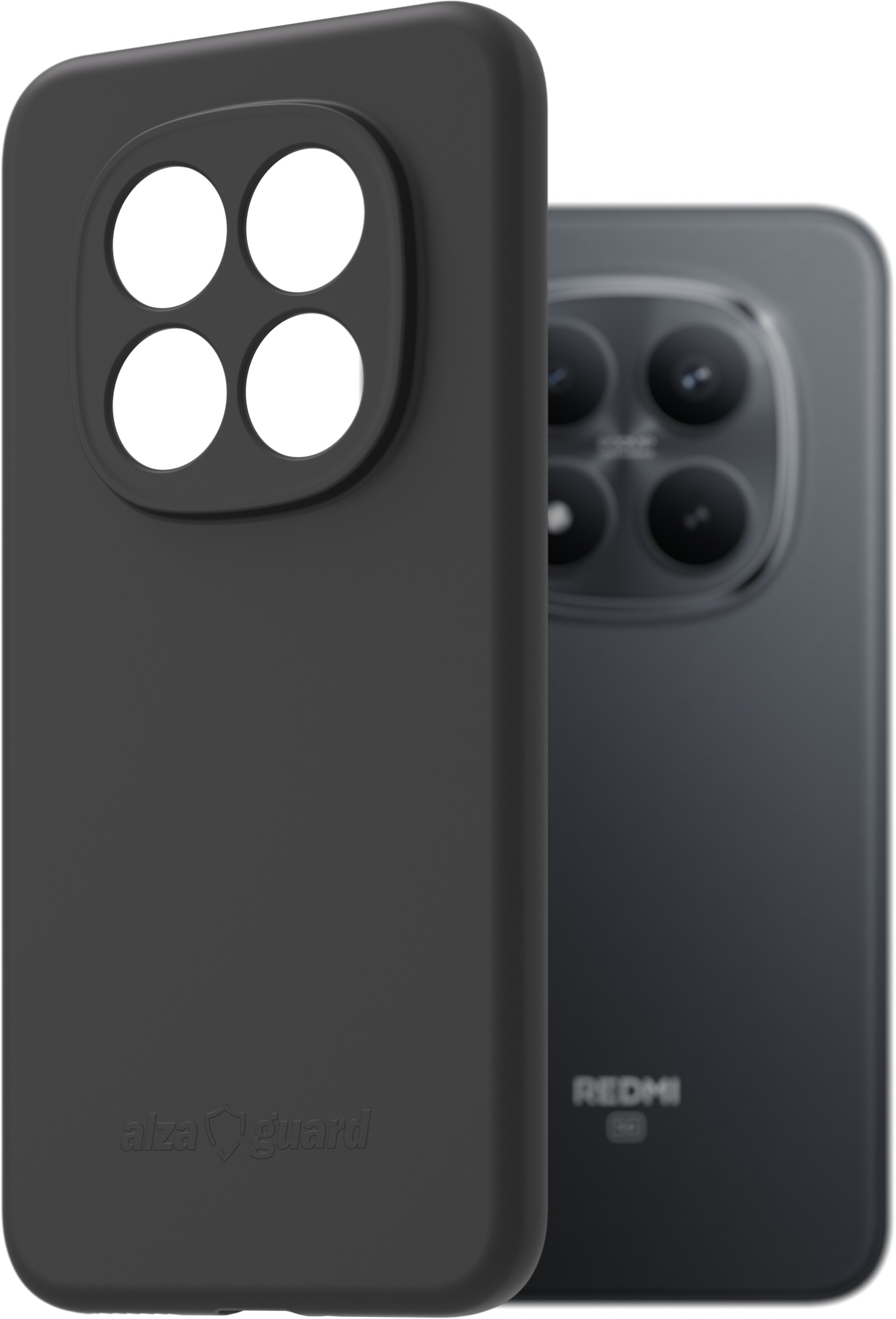 AlzaGuard Matte TPU Case pro Xiaomi Redmi Note 15 Pro+ černé