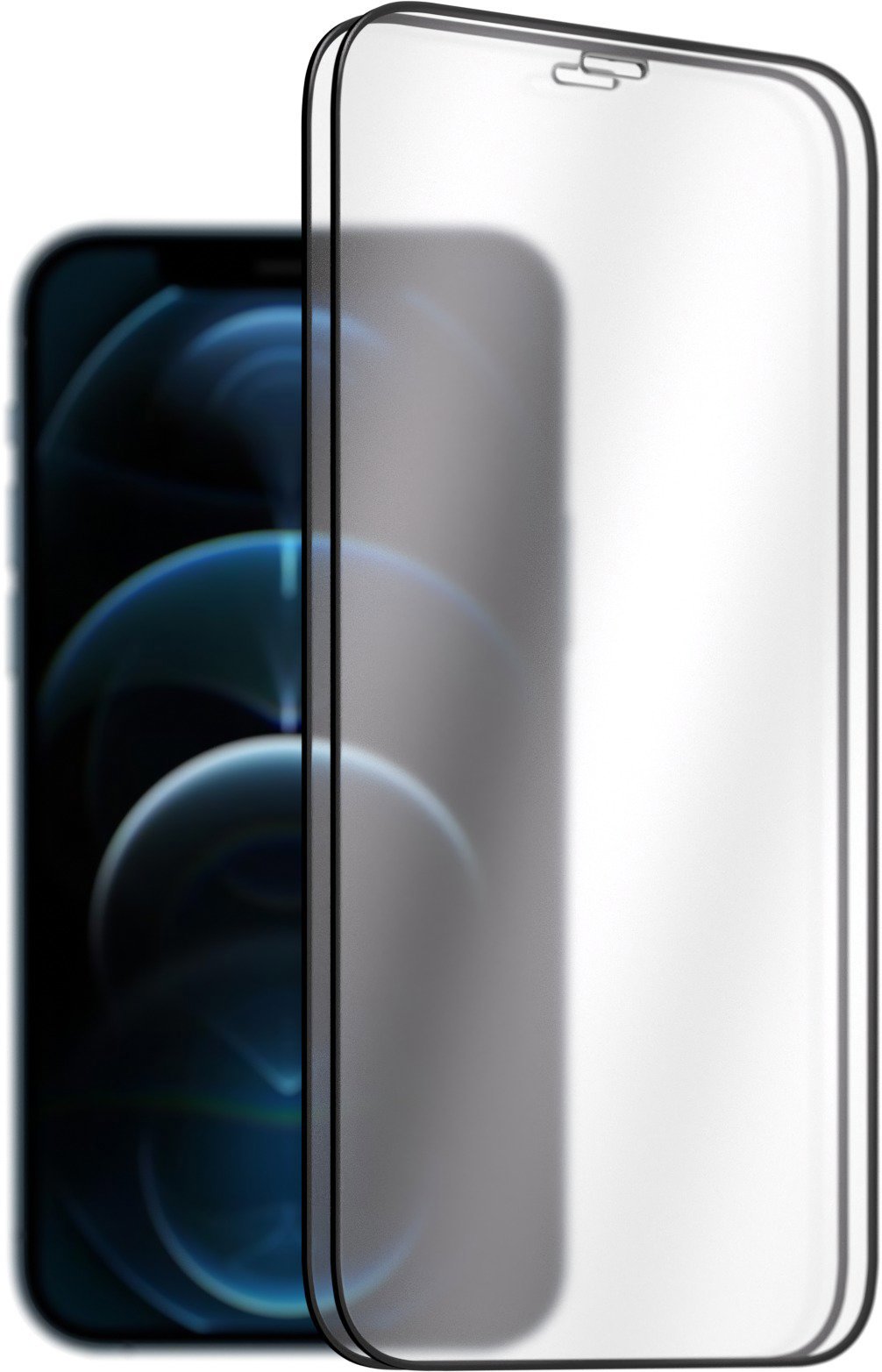 AlzaGuard 2.5D FullCover Glass pro iPhone 12 / 12 Pro černý