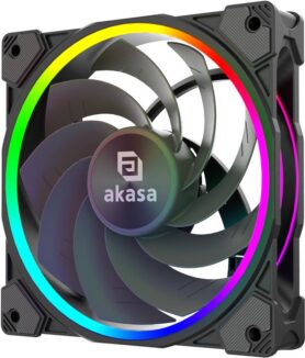 AKASA SOHO AR12 Black Reverse Blade