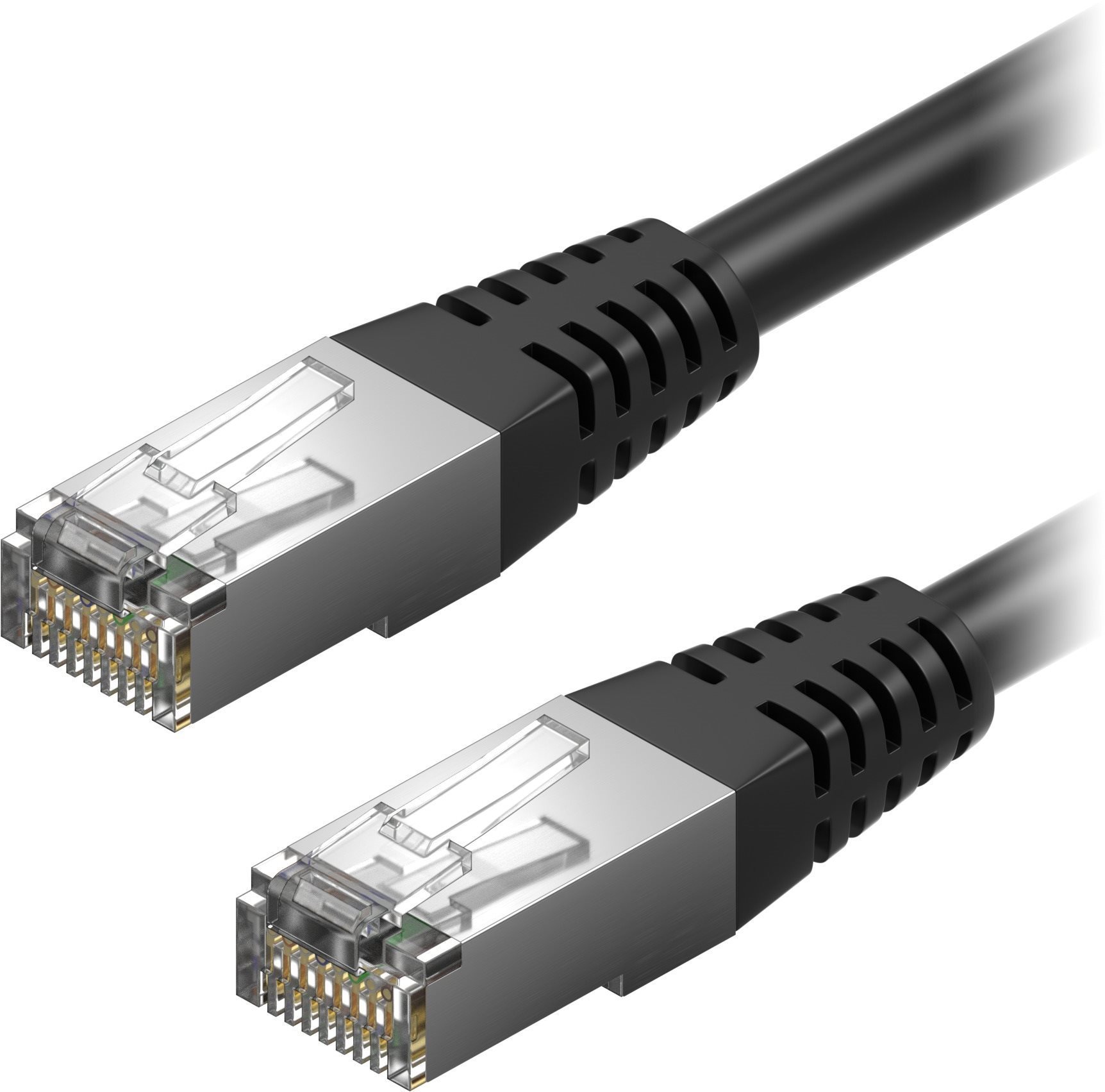 AlzaPower Patch CAT5E FTP 3m černý
