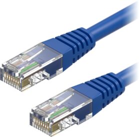 AlzaPower Patch CAT5E UTP 0.25m modrý