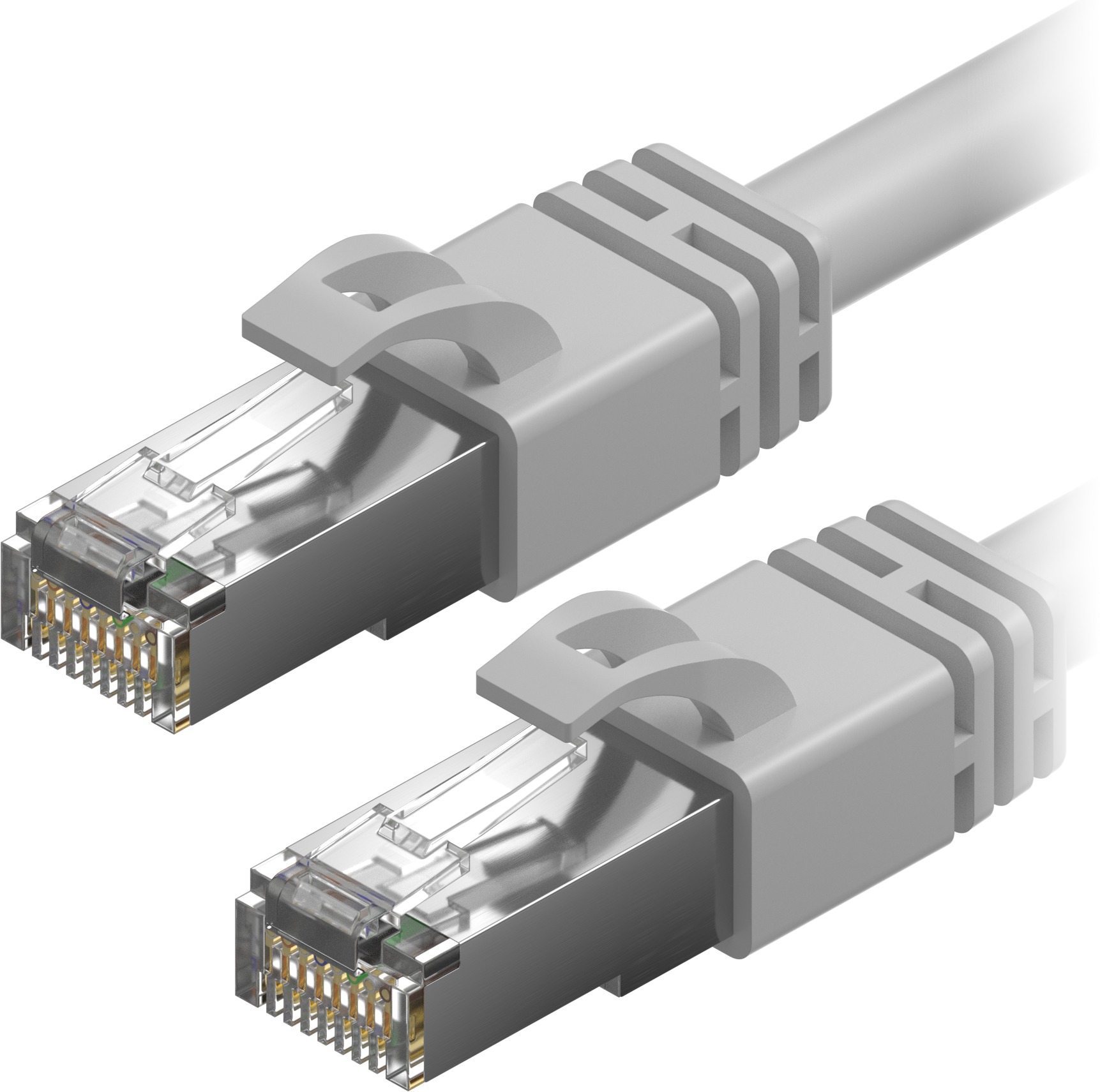 AlzaPower Patch CAT7 S/FTP 20m šedý