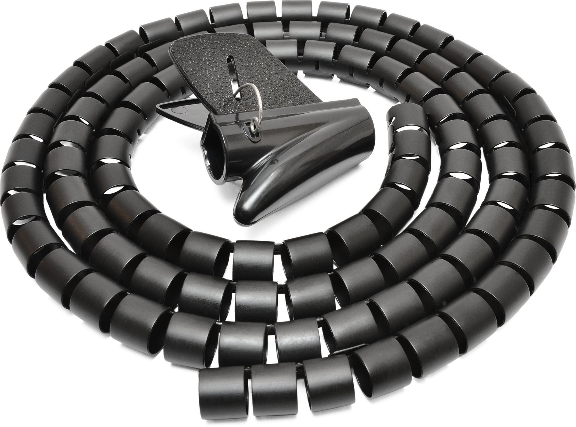 AlzaPower Cable Tube 1,5m černá