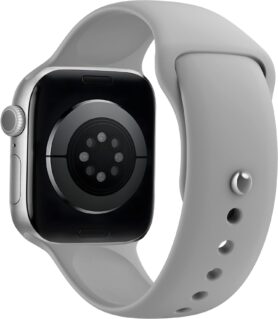 Eternico Essential pro Apple Watch 44mm / 45mm / 46mm / Ultra 49mm steel gray velikost M-L