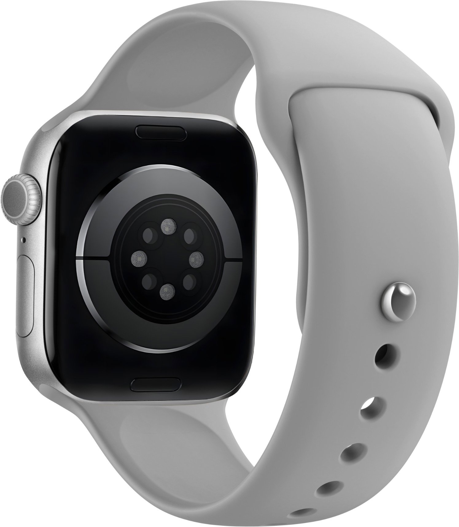 Eternico Essential pro Apple Watch 44mm / 45mm / 46mm / Ultra 49mm steel gray velikost M-L