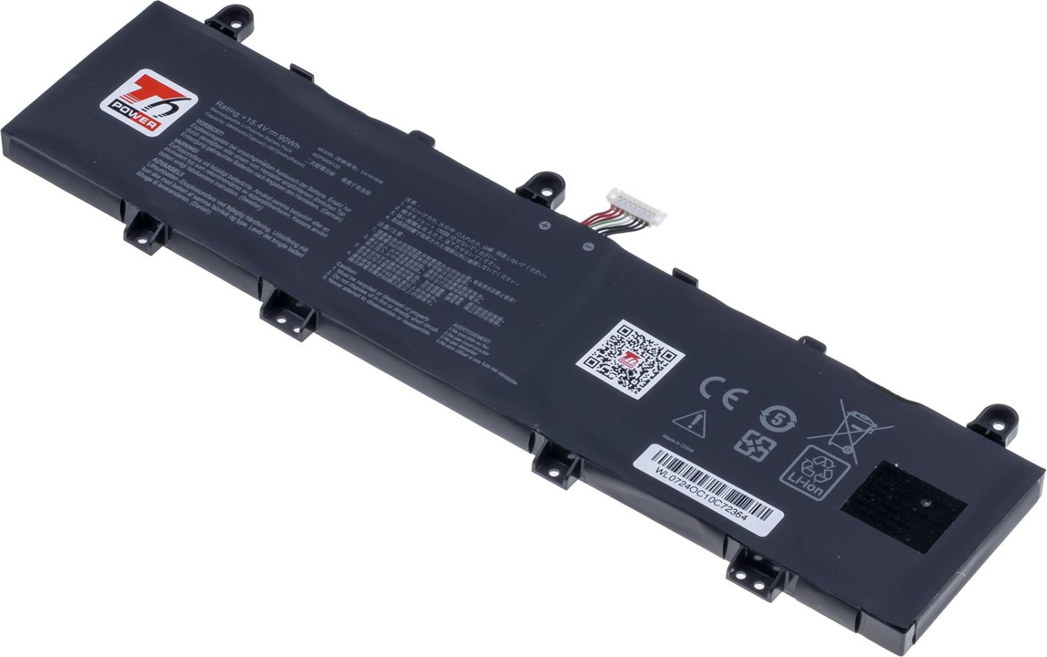 T6 Power pro Asus ROG Zephyrus Duo GX550, GX551, 5845 mAh, 90 Wh, 4cell, Li-poly