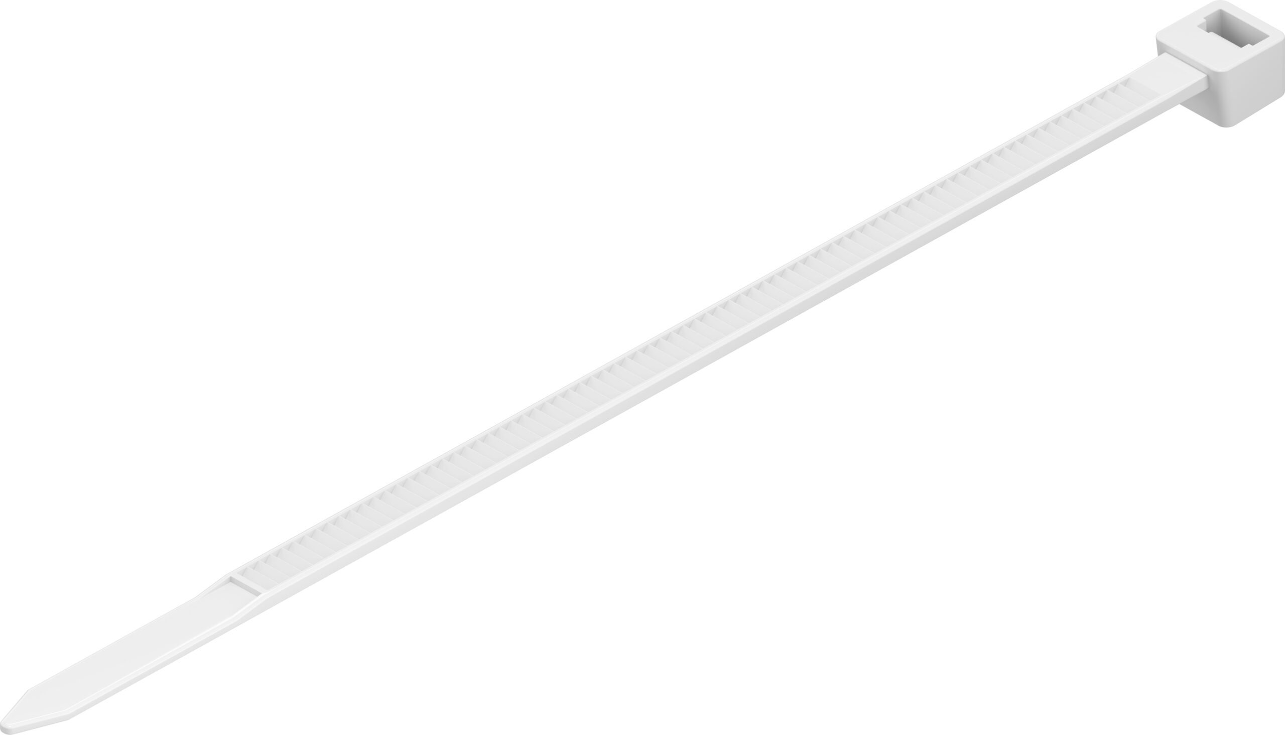 AlzaTools Stahovací páska 2,5x100mm (100ks) bílá