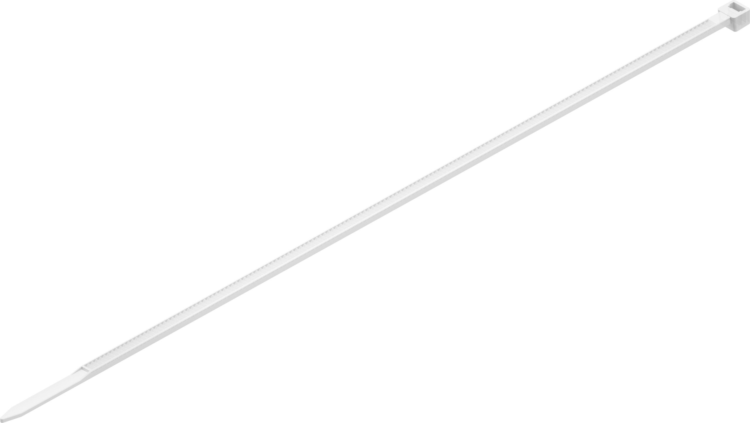 AlzaTools Stahovací páska 3,6x300mm (100ks) bílá