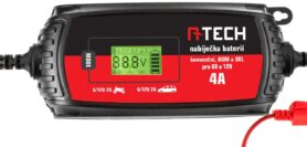 A-TECH nabíječka 6/12 V, 3-120 Ah, 4 A