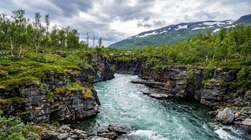 Abisko, Švédsko